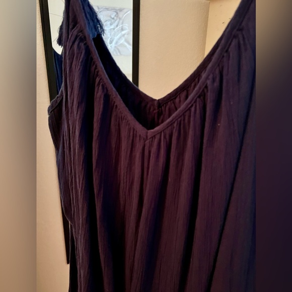 Old Navy large maxi dress with tie straps - Picture 5 of 6